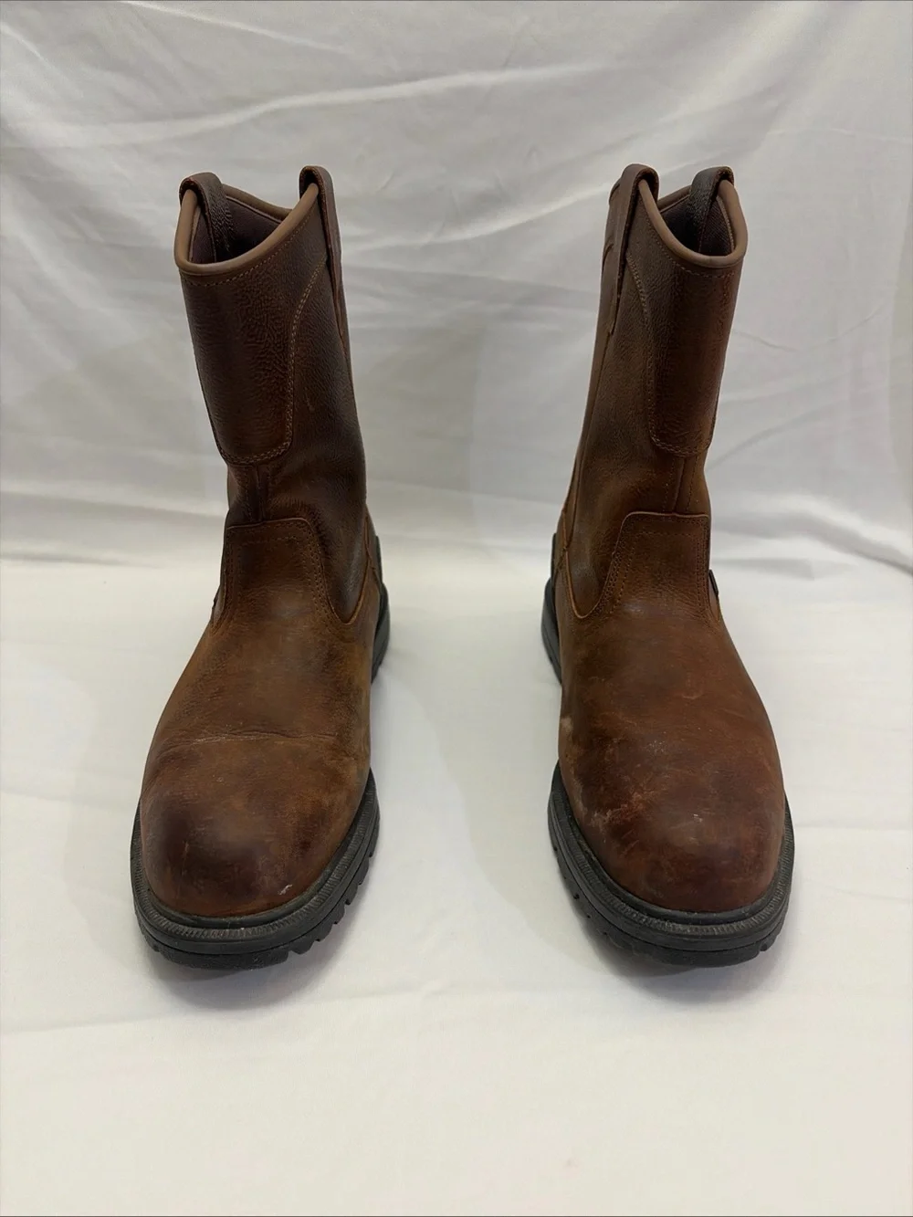Herman Suvivors Bison Steel Toe Pull On Waterproof Work Boots Men’s Size 10.5